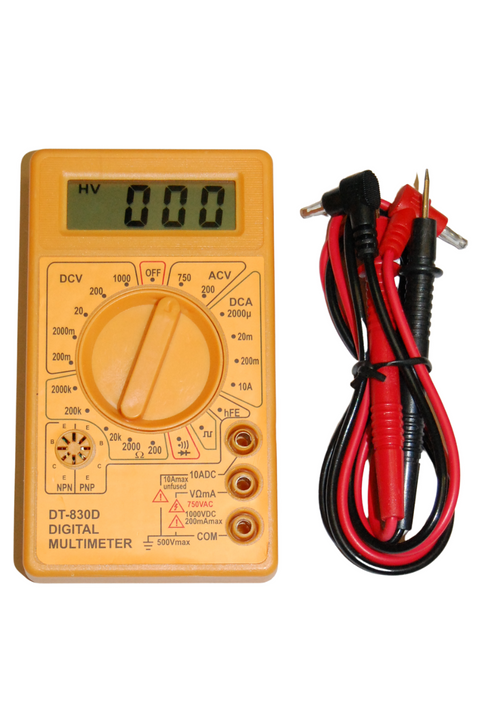DT830D Buzzerlı Dijital Multimetre