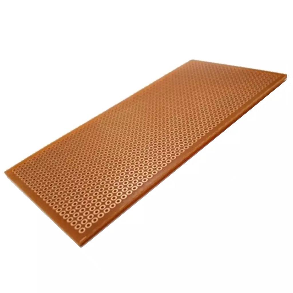 Delikli Bakır Plaket - 6x13