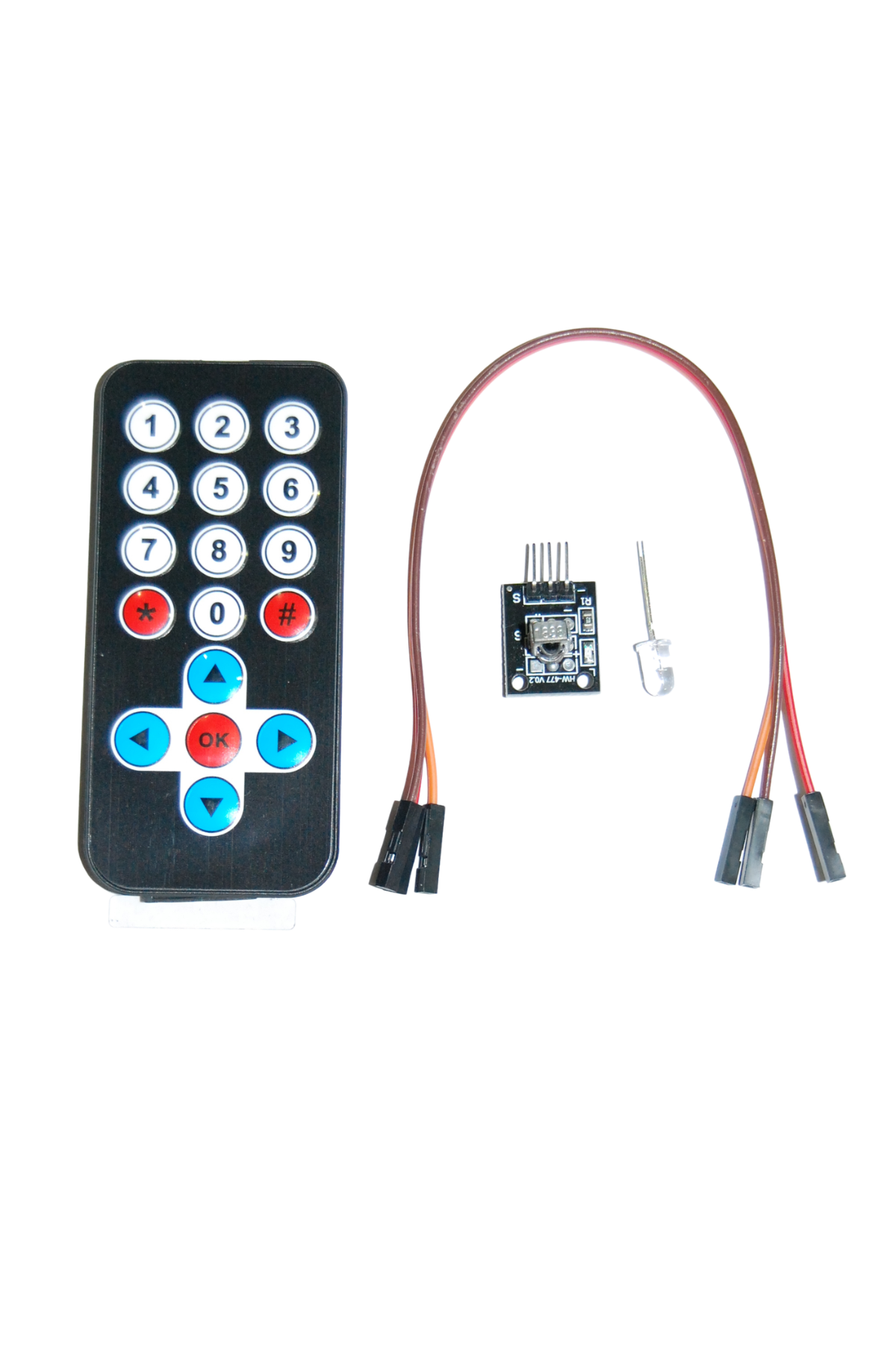 IR Alıcı Verici Kumanda Seti - Arduino Uyumlu
