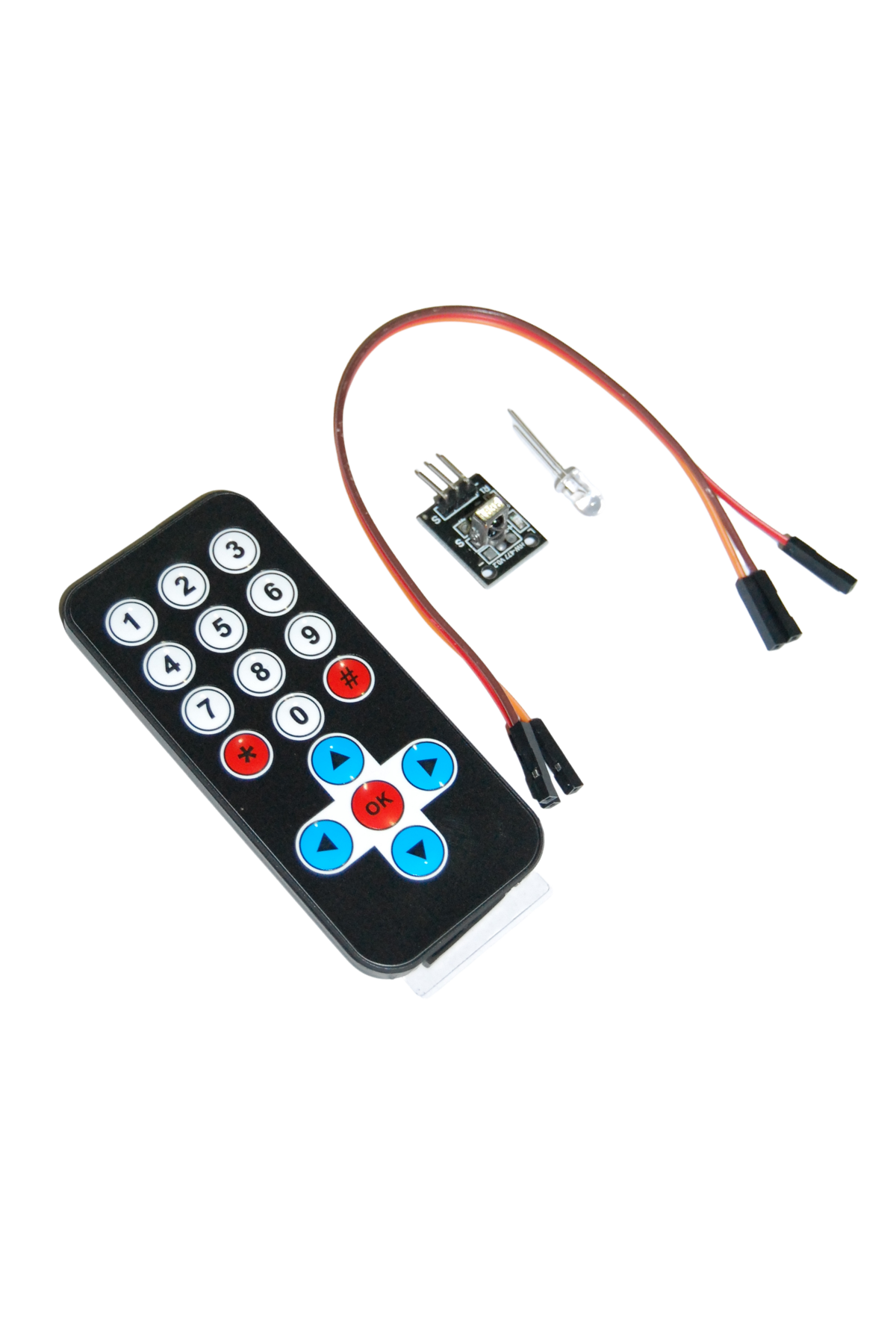 IR Alıcı Verici Kumanda Seti - Arduino Uyumlu