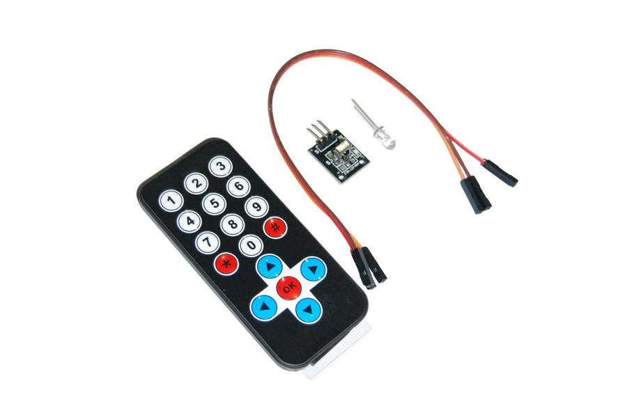 IR Alıcı Verici Kumanda Seti - Arduino Uyumlu
