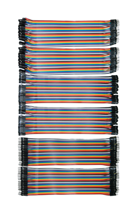 Jumper Kablo Seti - 20cm - 40'lı - 6'lı Kablo Seti (2xDişi Erkek / 2xDişi Dişi / 2xErkek Erkek)