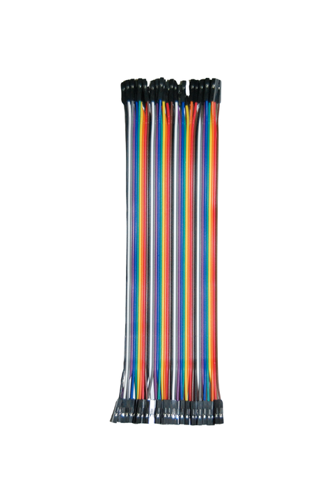 Jumper Kablo Seti - 20cm - 40'lı - 3'lü Kablo Seti (1x Dişi Erkek / 1x Dişi Dişi / 1x Erkek Erkek)