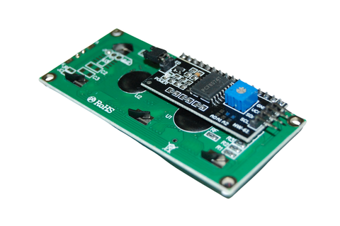 16x2 LCD Ekran I2C Modüllü - Mavi - Arduino Uyumlu