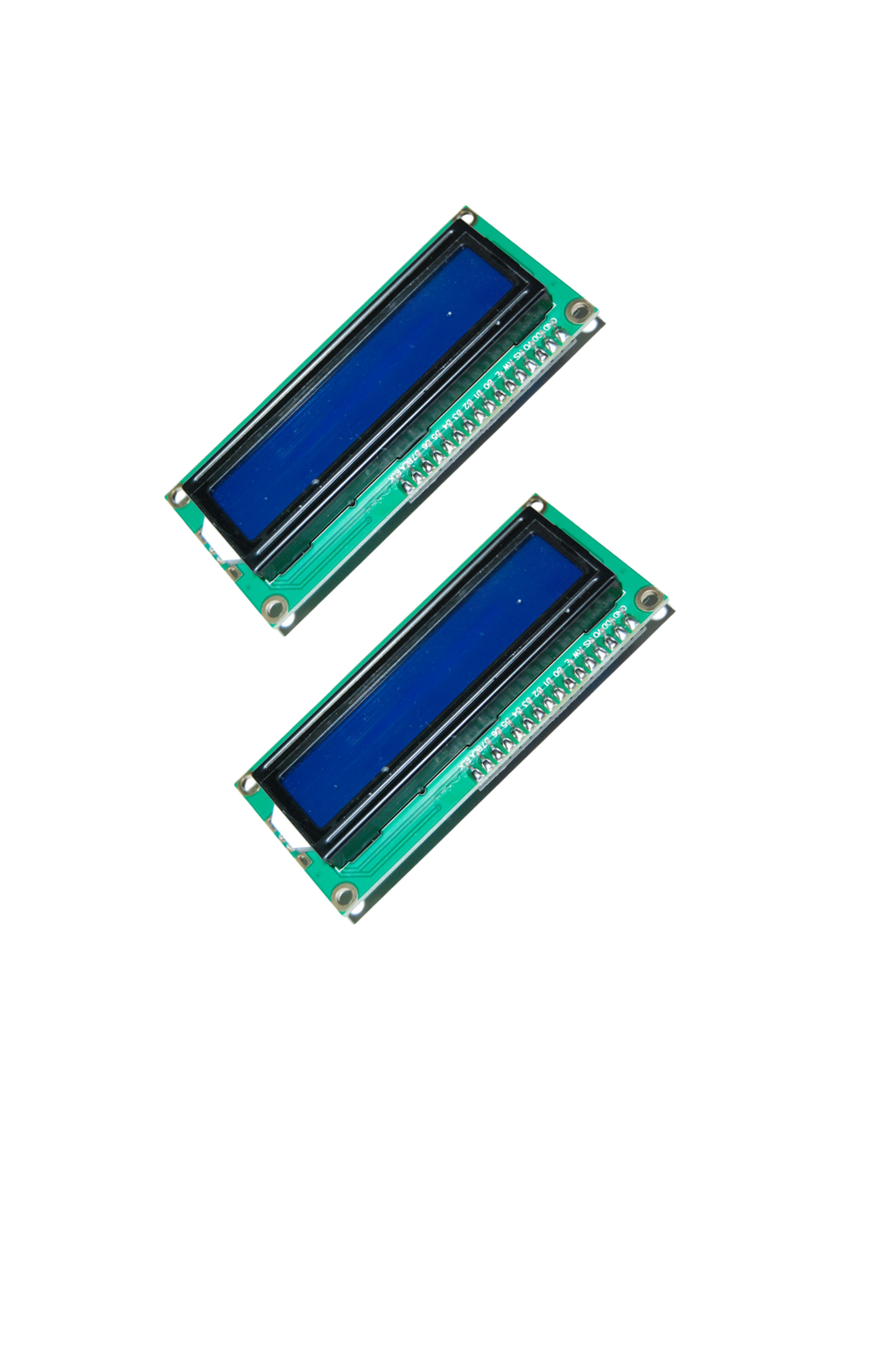 16x2 LCD Ekran I2C Modüllü - Mavi - Arduino Uyumlu - 2 Adet