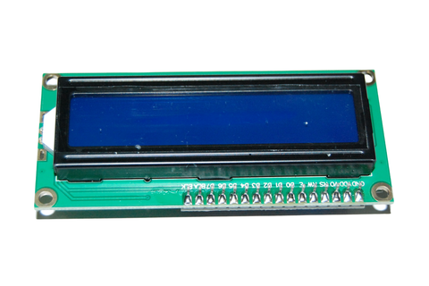 16x2 LCD Ekran I2C Modüllü - Mavi - Arduino Uyumlu