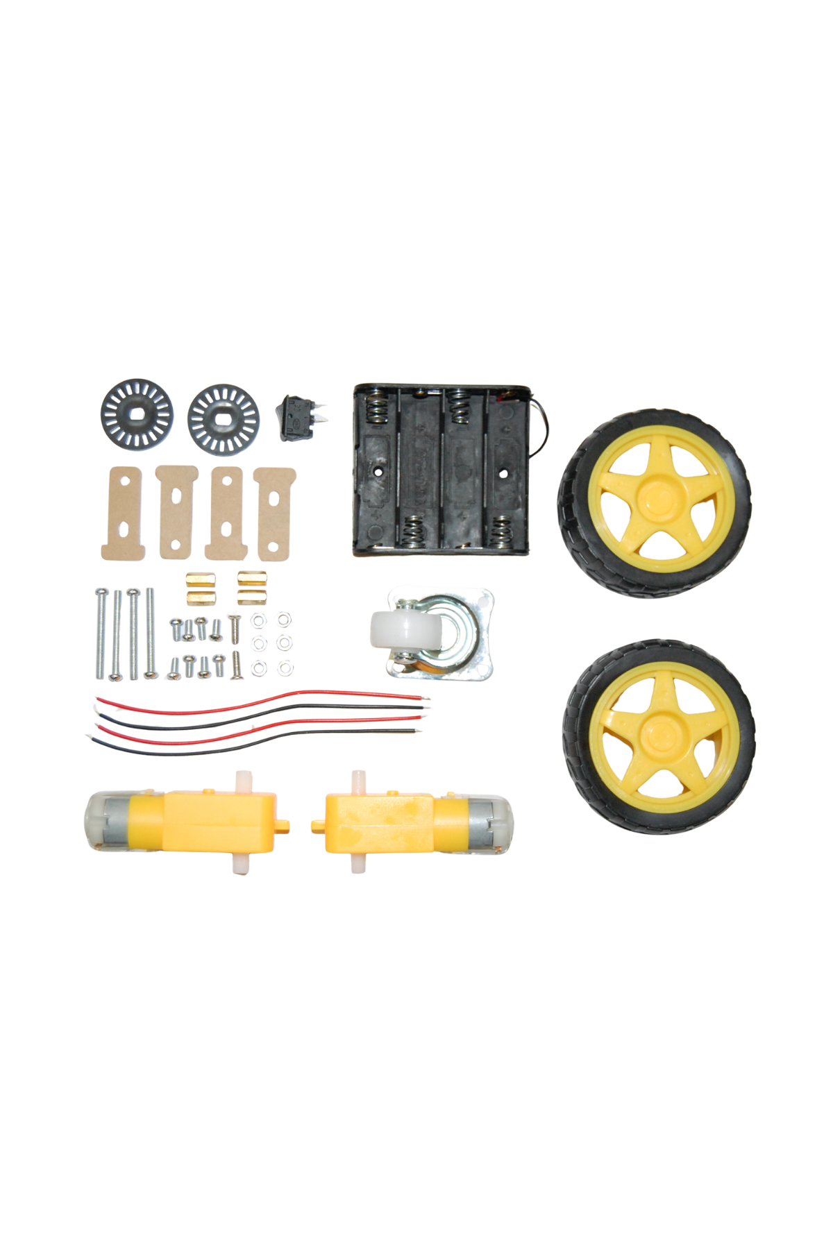 2WD Robot Araba Kiti (Demonte Robotik Gövde)