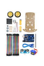 Arduino 2WD Servolu Engelden Kaçan Robot Araba Kiti (Demonte Robot Araba Kiti)