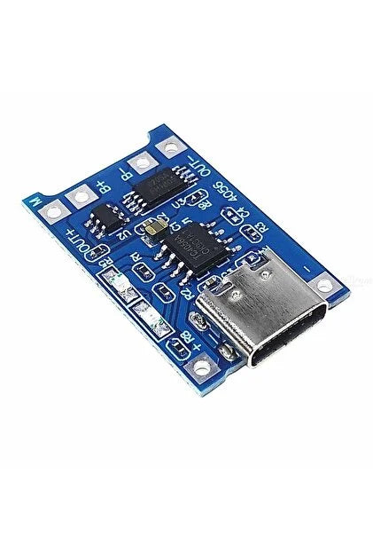 TP4056 Type-C 1S 3.7V Li-Po / Li-Ion Pil Şarj Devresi