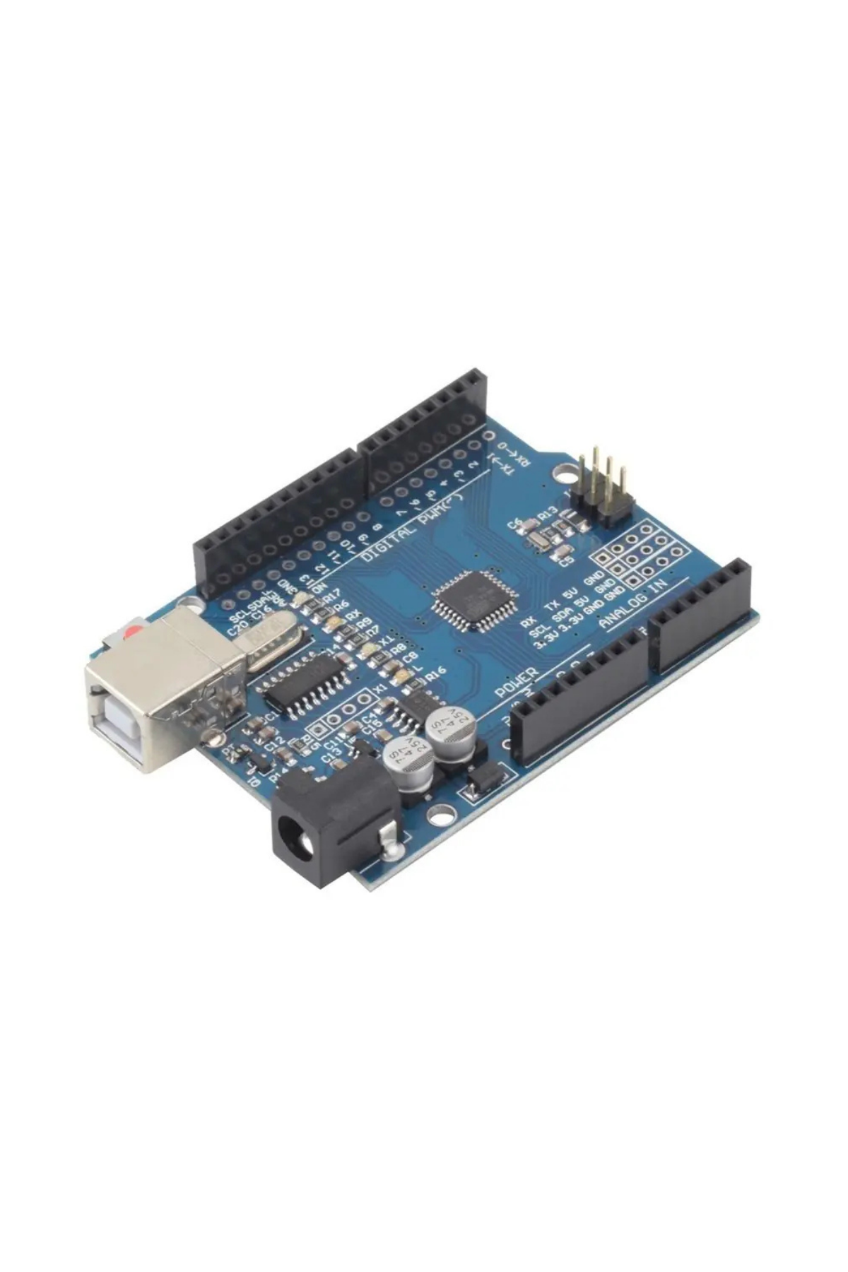 3 Adet Arduino Uno R3 Klon USB Kablo Hediyeli - CH340 Chipset